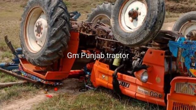 Fiat 480 tractor dangerous accident (Gm punjab tractor) смотреть онлайн