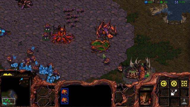 #11 СРЕДИ РУИН / Starcraft Remastered Кампания Зергов: Сверхразум прохождение смотреть онлайн