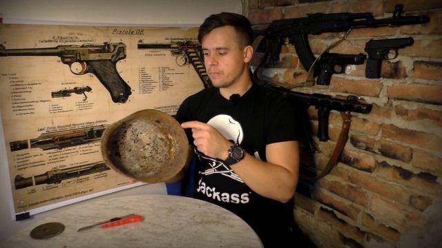 Немецкий стальной шлем М35 WW2