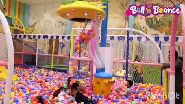 Ball & Bounce#open in rohtak#a play & fun zone for kids# 1st time in haryana смотреть онлайн