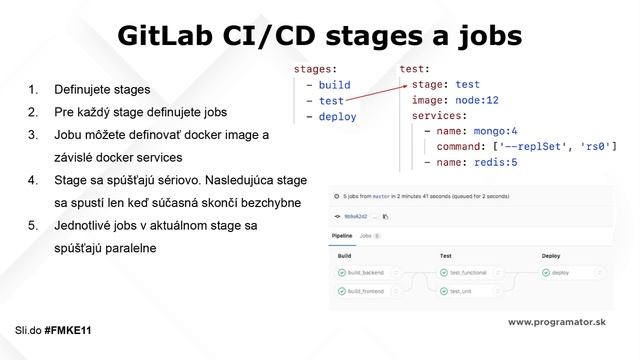 Frontend Masters Košice vol.11 - Ako vie Docker a Gitlab pomôcť pri vývoji (nielen) backendu смотреть онлайн