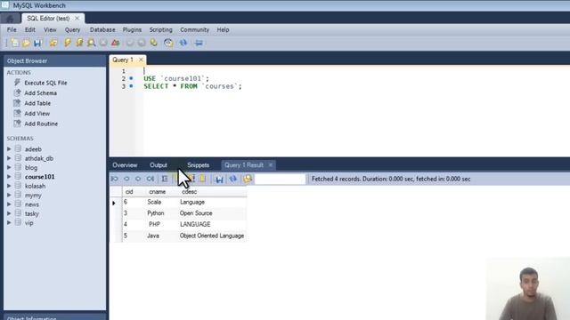 الدرس الخامس والثلاثون : استخدام SQL Script смотреть онлайн