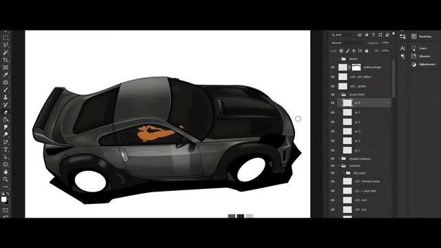 NISSAN 350Z VEILSIDE FAST AND FURIOUS SPEED PAINT смотреть онлайн