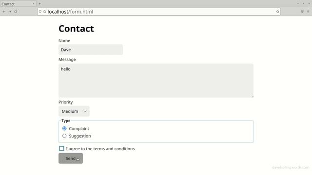 Save HTML Form Data to a MySQL Database using PHP смотреть онлайн