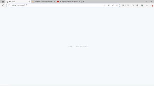 Laravel Error 404 not found in laravel-8 смотреть онлайн