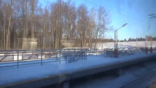 Электропоезд ЭД9М-0028, участок Казань - Арск смотреть онлайн
