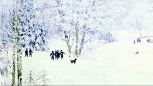 Сочинение по картине «Русская зима. Лигачево» К. Юона