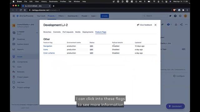Feature flagging with LaunchDarkly and Jira - Demo Den - May 2021 смотреть онлайн