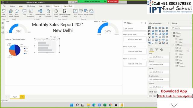 Power BI dashboard смотреть онлайн