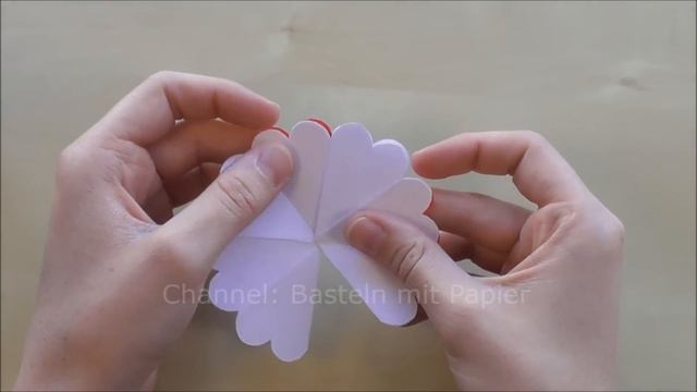 Geschenk basteln mit Papier ❤ Pop Up Karte als Geschenk zum Muttertag selber machen. Muttertagskart смотреть онлайн