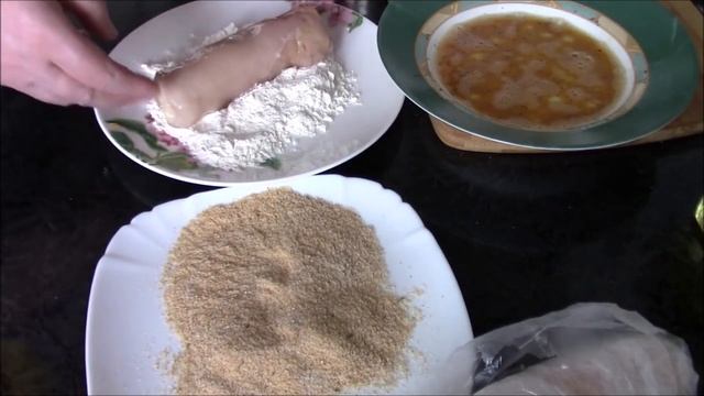 Рулеты из куриной грудки Кордон Блю смотреть онлайн