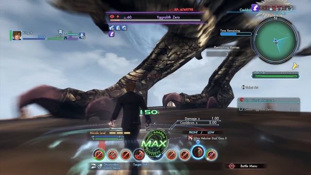 Xenoblade Chronicles X - SOLO Global Nemesis: Yggralith Zero - Infinite Overdrive combo! смотреть онлайн