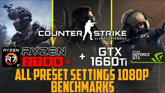 CSGO On GTX 1660Ti, 1080p Benchmarks