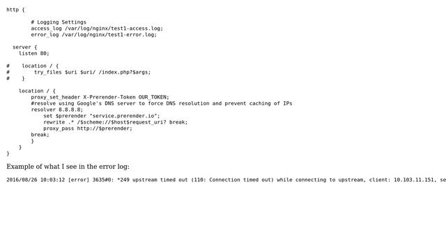 DevOps & SysAdmins: Nginx proxy_pass connection timeout with very basic config смотреть онлайн