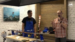 Мастер-класс по подготовке горных лыж от Holmenkol