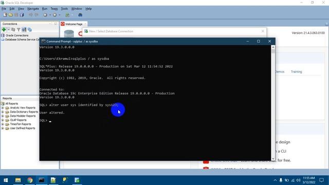 Connect Oracle Database with SQL Developer. #DBA_Cave #Oracle смотреть онлайн