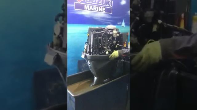 Осмотр и проверка лодочного мотора Yamaha 115лс. Владивосток. смотреть онлайн