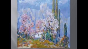 Весенний пейзаж. Урок ИЗО. 15.04.20