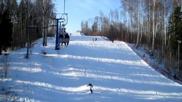 Сноуборд в спорткомплексе "Степаново" смотреть онлайн