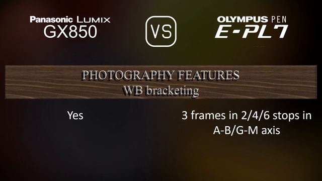 Panasonic Lumix GX850 vs. Olympus PEN E-PL7: A Comparison of Specifications смотреть онлайн
