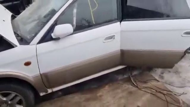 Обзор Subaru Lancaster bh9 перед разбором смотреть онлайн