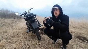 ОБЗОР НА МОПЕД "ALPHA JAGUAR LUX" 110см³ | Я ЧУТЬ НЕ УПАЛ В РЕКУ