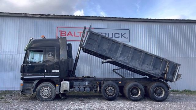 Mercedes-benz Actros 8x4, 2003, tipper смотреть онлайн