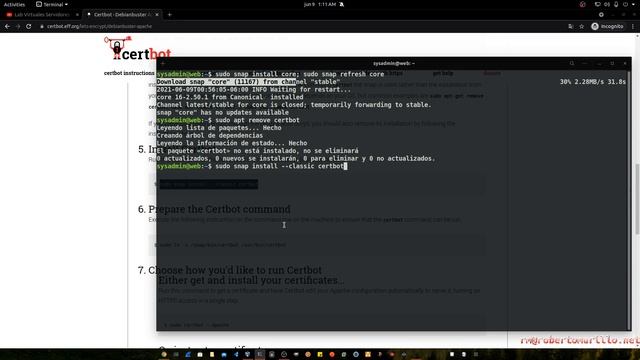 Configurar Iptables, DUCK DNS, Certbot y Apache2 con Debian GNU/Linux смотреть онлайн