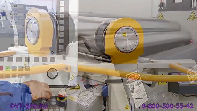 Вальцы 4-х валковые SAHINLER 4R HS 20-245 от Компании НЕВАСТАНКОМАШ смотреть онлайн