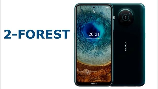 Nokia X10 , What Colour ? Snow Or Forest ? смотреть онлайн