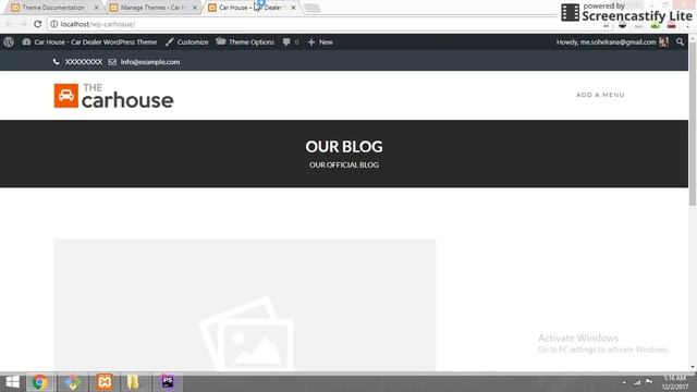 Theme and Required Plugin Installation - Car House WordPress Theme смотреть онлайн
