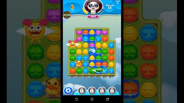 Fruit Splash 2 Jelly Mania HD (Level 2) GamePlay NO BOOSTER No Cheats by Android GamePlay смотреть онлайн
