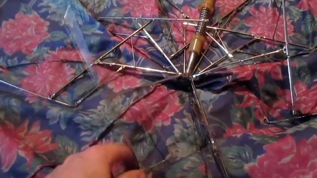 Ремонт спицы зонтика (ушко) смотреть онлайн