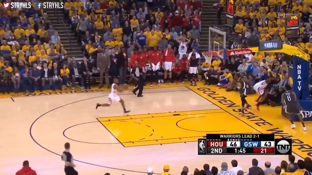 Golden State Warriors Vs Houston Rockets Full Game Highlights / Game 4 / 2018 NBA Playoffs