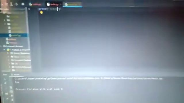 Erro process finished with exit code 0 Pycharm #python #aprendendo смотреть онлайн