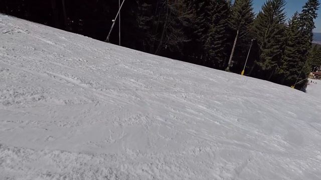 Ски писта "Иглика" (синя), курорт Боровец | "Iglika" ski slope (blue), Borovets resort смотреть онлайн