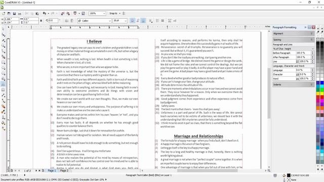 [Hindi] Corel Draw - Indent and paragraph spacing ( Part 1 ) смотреть онлайн