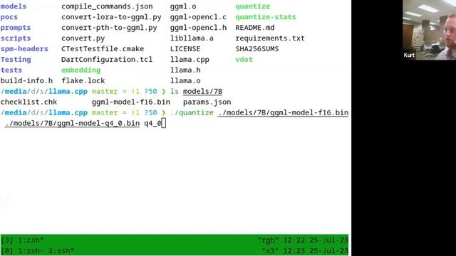 Chat GPT On Your Laptop Local Large Language Models with LlaMA.cpp смотреть онлайн