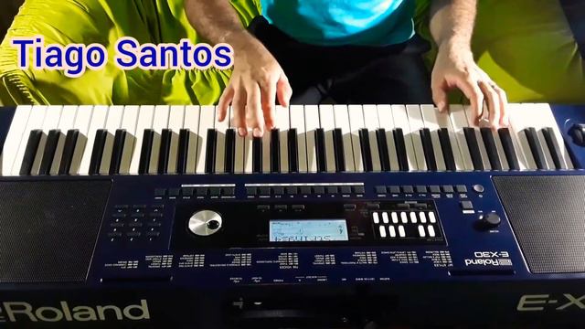 Além do rio azul (teclado cover) Tiago Santos/ roland ex30 смотреть онлайн