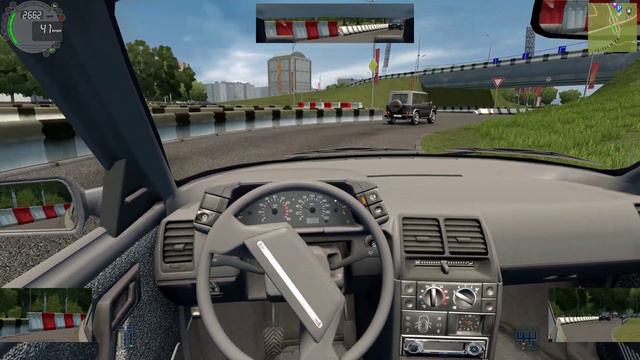 4K/ VAZ 2110 IN STOCK CONFIGURATION /CITY CAR DRIVING/Logitech 920/ смотреть онлайн