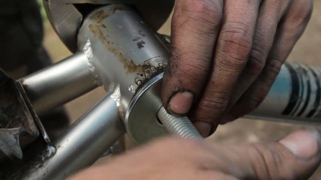 КАК СНЯТЬ КАРЕТКУ на велосипеде STELS, в какую сторону крутить?