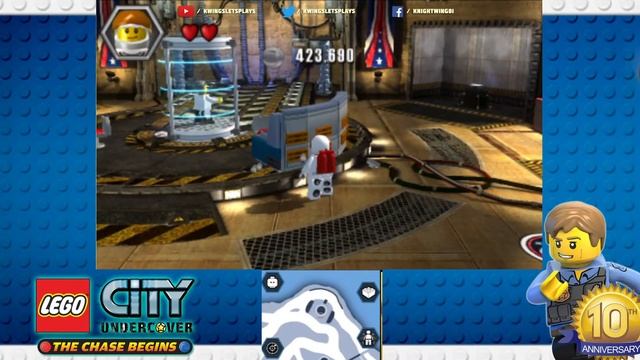 Lego City Undercover The Chase Begins Part 4 Outer Space! (3DS) смотреть онлайн