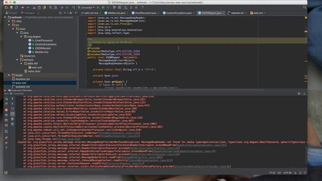 Web Service 4/5 : classes complexes et JSON смотреть онлайн