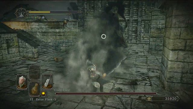 Giant Lord - Dark Souls 2 SOTFS Boss #25 | XBOX Series S Indonesia смотреть онлайн