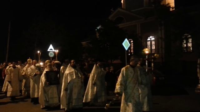 Крестный ход в Шымкенте. Пасха 2015. смотреть онлайн