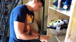 Установка ручки/гриппа на шафт клюшки для гольфа