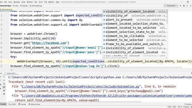 Automation Lesson 11-Implicit Wait and Explicit Wait handling in python - Tamil смотреть онлайн