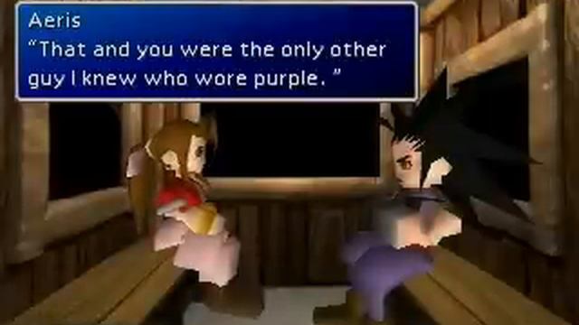 Final Fantasy VII: Zack/Aeris Date Scene смотреть онлайн