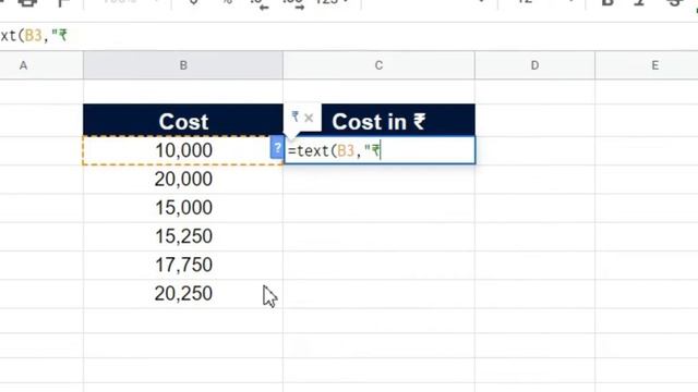 How to use Text Formula in Excel/Google Sheet|How to change a number into currency|Useful Formula. смотреть онлайн