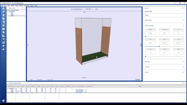 Furniture Design Software Simple bookcase design with a building block approach смотреть онлайн